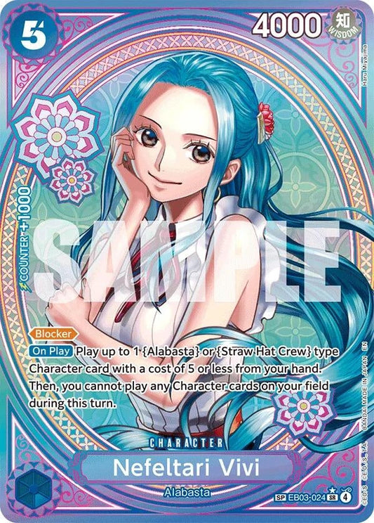 Nefeltari Vivi (024) (SP) (EB03-024) (Extra Booster: One Piece Heroines Edition)