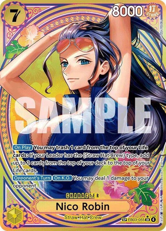 Nico Robin (055) (SP) (EB03-055) (Extra Booster: One Piece Heroines Edition)
