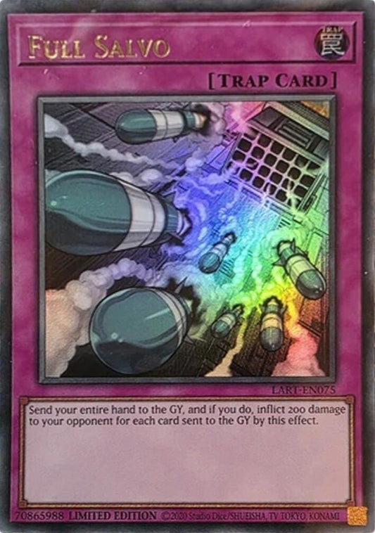 Image for Full Salvo (LART-EN075) (The Lost Art Promotion) (LART) - YuGiOh