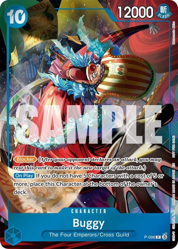 Image for Buggy (Event Pack Vol. 8) (P-098) (One Piece Promotion Cards) - One Piece Card Game