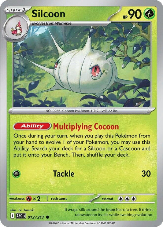 Silcoon (012/217) (ME: Ascended Heroes)