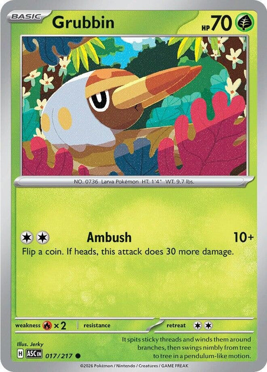 Grubbin (017/217) (ME: Ascended Heroes)