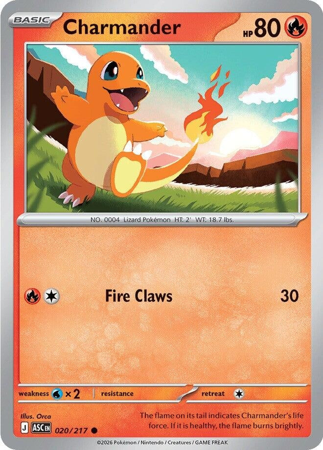 Charmander (020/217) (ME: Ascended Heroes)