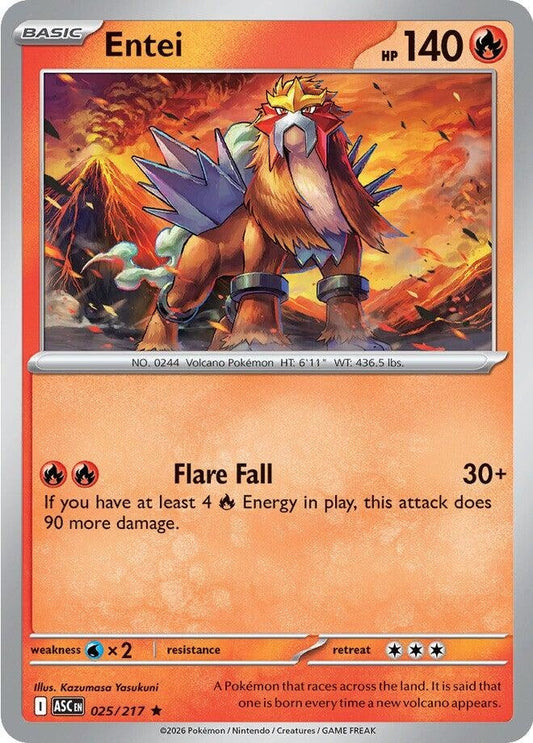 Entei (025/217) (ME: Ascended Heroes)