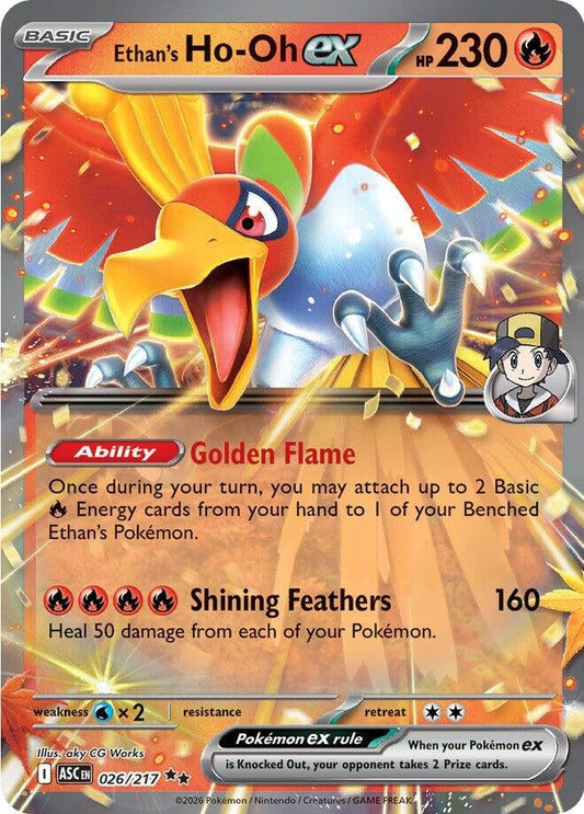 Ethan's Ho-Oh ex (026/217) (ME: Ascended Heroes)