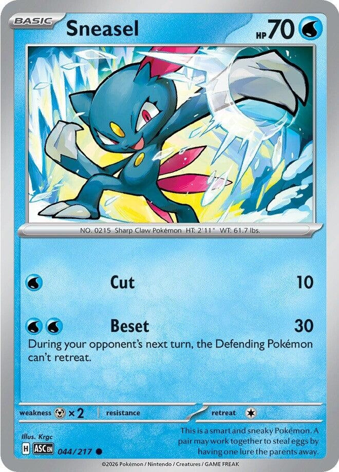 Sneasel (044/217) (ME: Ascended Heroes)
