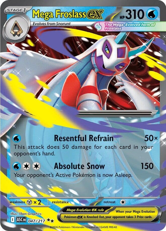 Mega Froslass ex (047/217) (ME: Ascended Heroes)