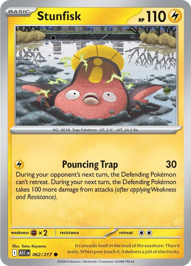 Stunfisk (062/217) (ME: Ascended Heroes)