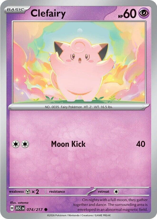Clefairy (074/217) (ME: Ascended Heroes)