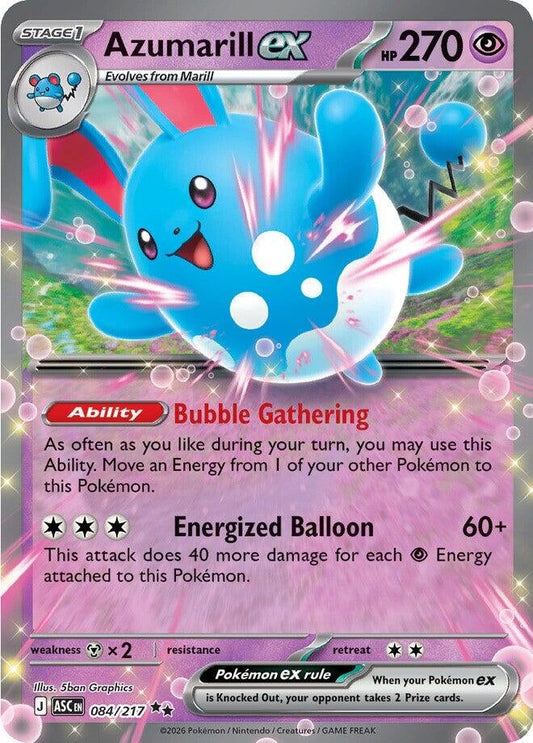 Azumarill ex (084/217) (ME: Ascended Heroes)