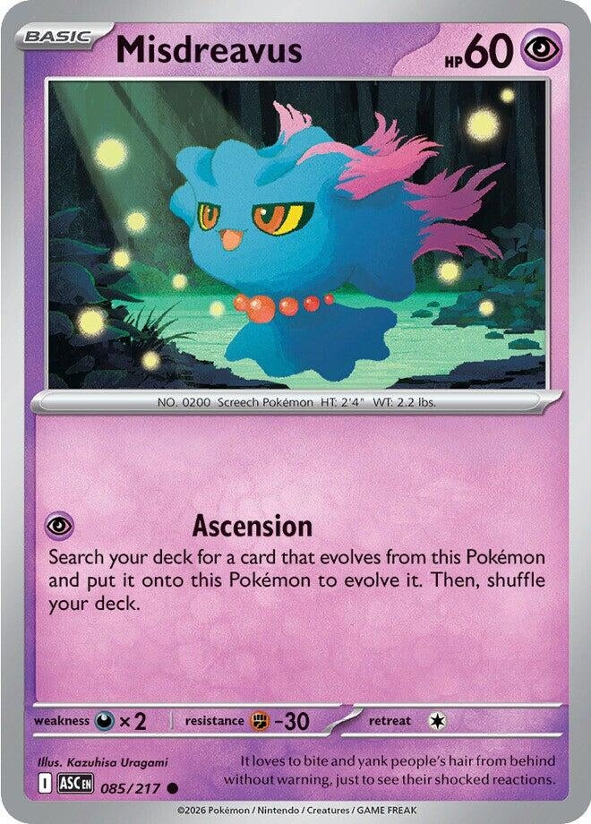 Misdreavus (085/217) (ME: Ascended Heroes)