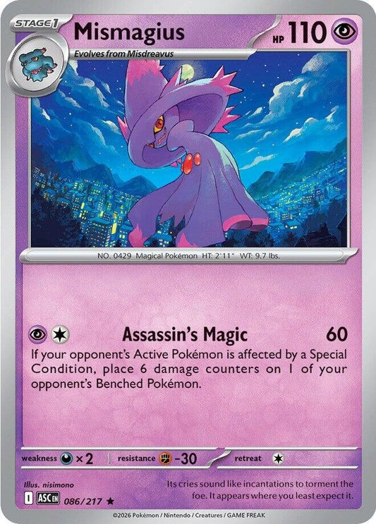 Mismagius (086/217) (ME: Ascended Heroes)