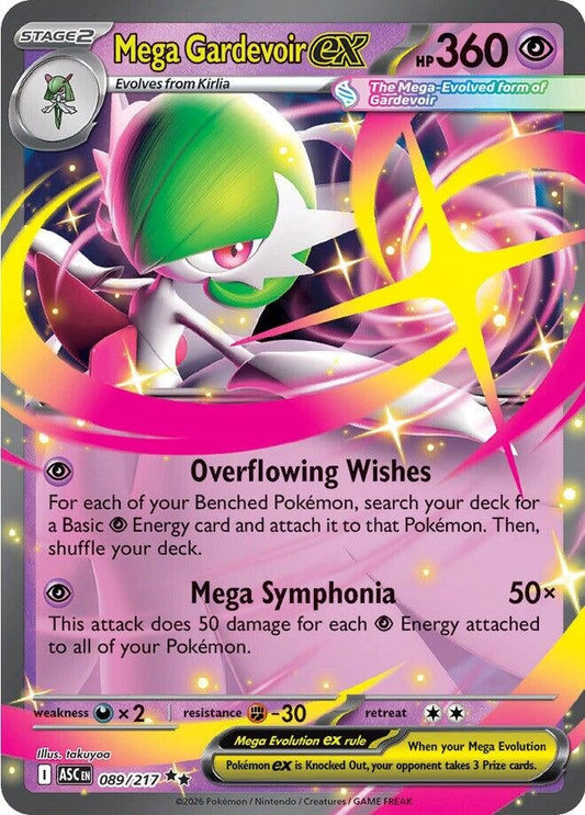 Mega Gardevoir ex (089/217) (ME: Ascended Heroes)