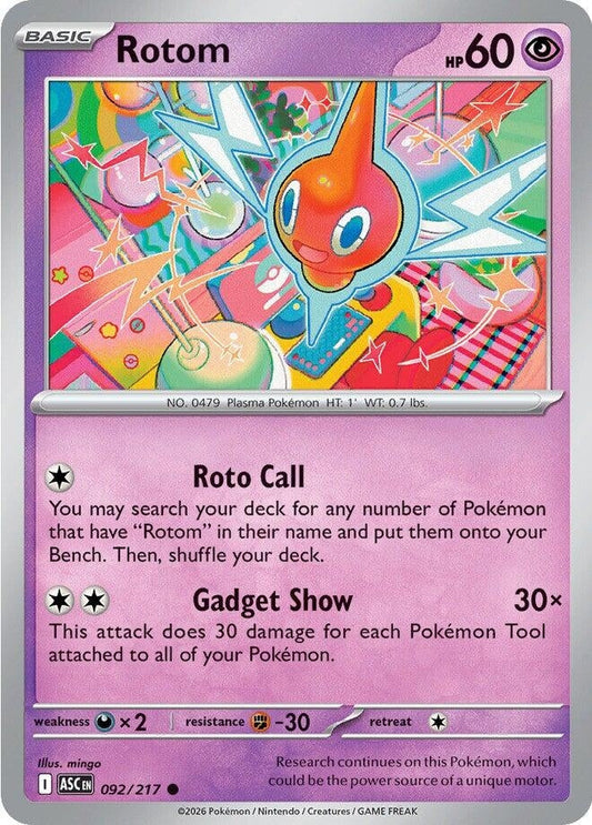 Rotom (092/217) (ME: Ascended Heroes)