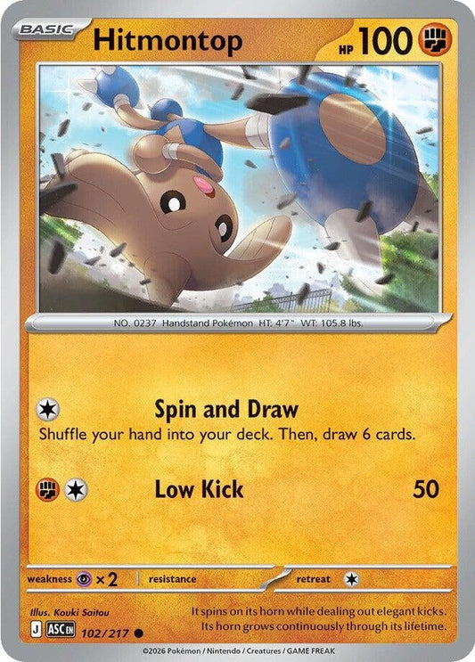 Hitmontop (102/217) (ME: Ascended Heroes)
