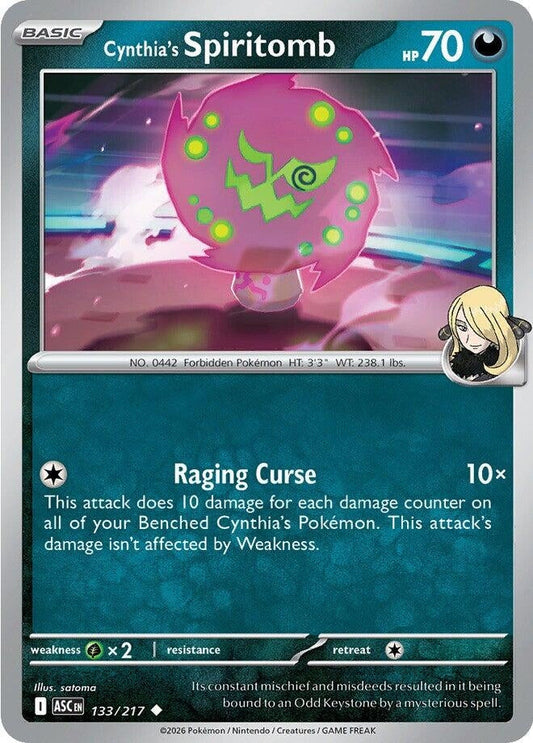 Cynthia's Spiritomb (133/217) (ME: Ascended Heroes)