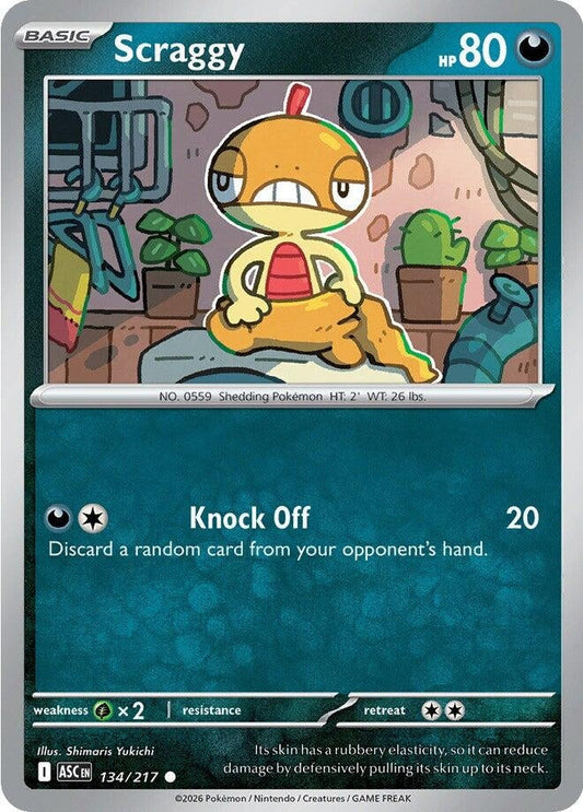 Scraggy (134/217) (ME: Ascended Heroes)