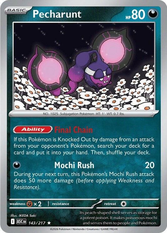 Pecharunt (143/217) (ME: Ascended Heroes)