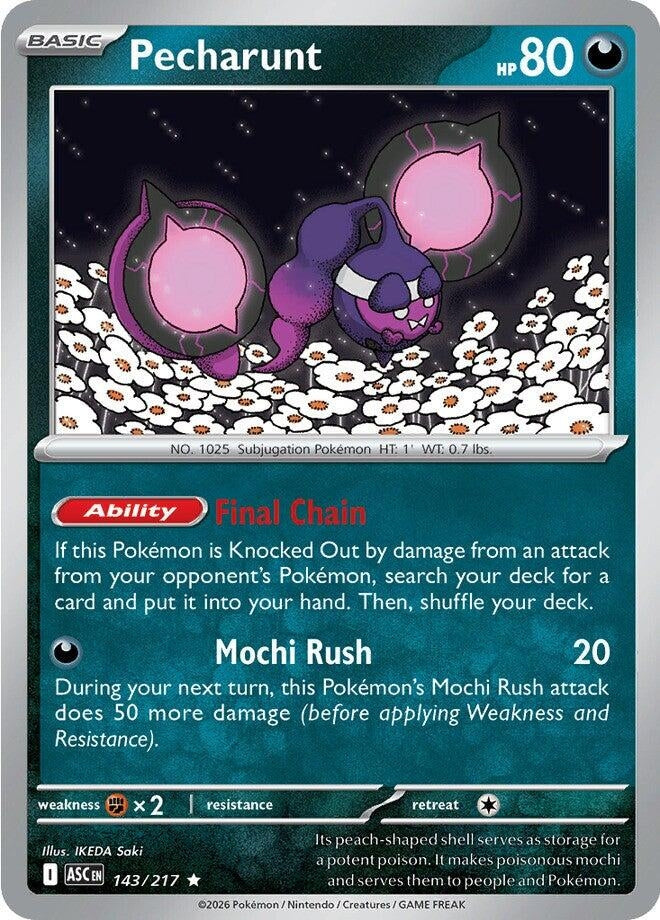 Pecharunt (143/217) (ME: Ascended Heroes)