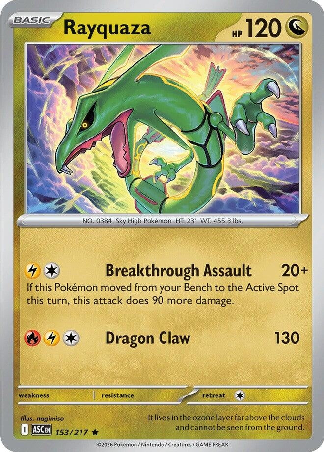 Rayquaza (153/217) (ME: Ascended Heroes)