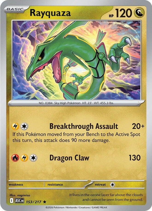 Rayquaza (153/217) (ME: Ascended Heroes)