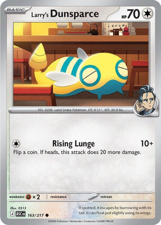 Larry's Dunsparce (163/217) (ME: Ascended Heroes)