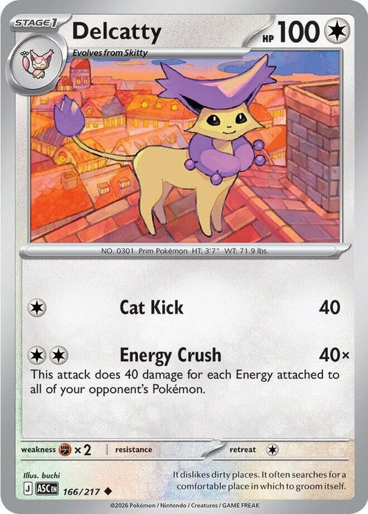 Delcatty (166/217) (ME: Ascended Heroes)