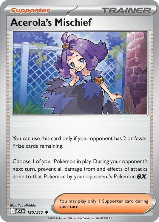 Acerola's Mischief (180/217) (ME: Ascended Heroes)