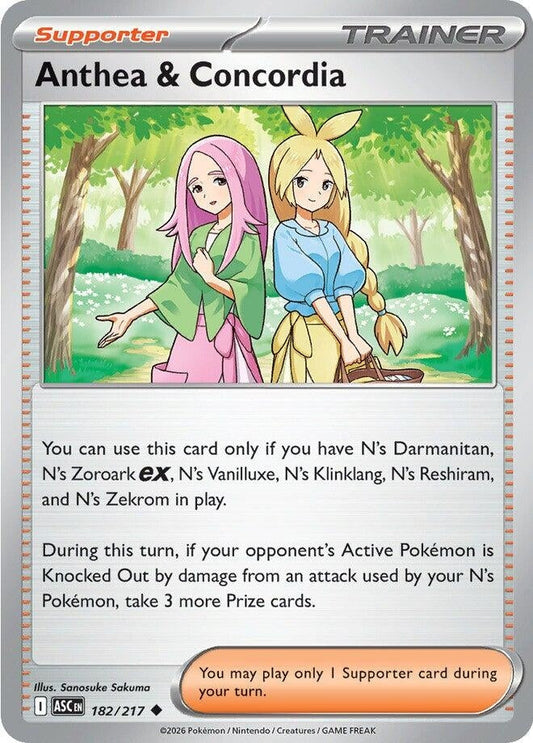 Anthea & Concordia (182/217) (ME: Ascended Heroes)
