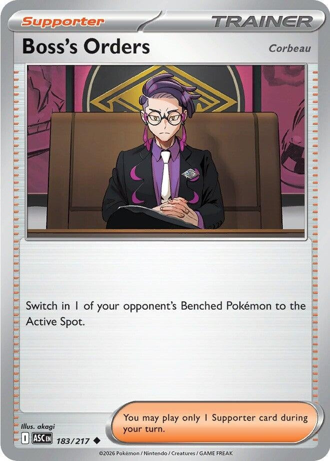 Boss's Orders [Corbeau] (183/217) (ME: Ascended Heroes)