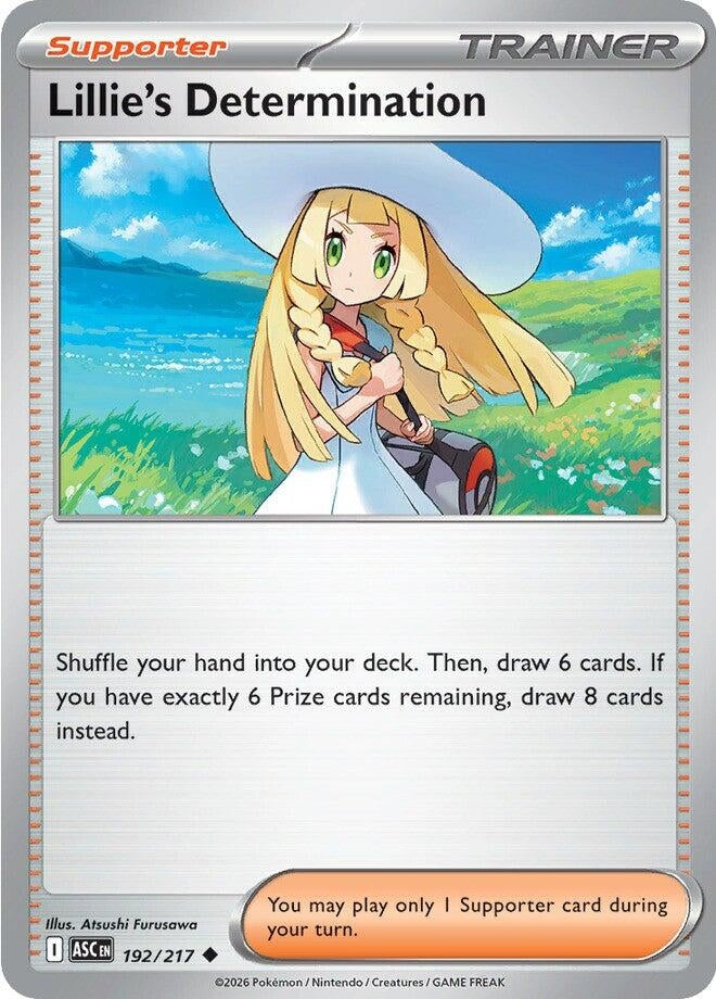 Lillie's Determination (192/217) (ME: Ascended Heroes)