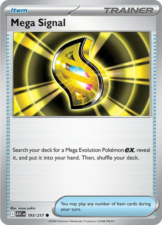 Mega Signal (193/217) (ME: Ascended Heroes)