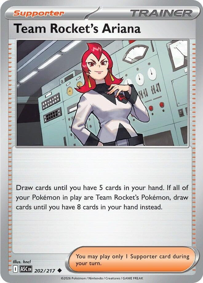 Team Rocket's Ariana (202/217) (ME: Ascended Heroes)