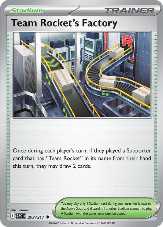 Team Rocket's Factory (203/217) (ME: Ascended Heroes)