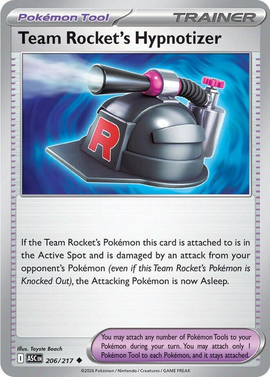 Team Rocket's Hypnotizer (206/217) (ME: Ascended Heroes)