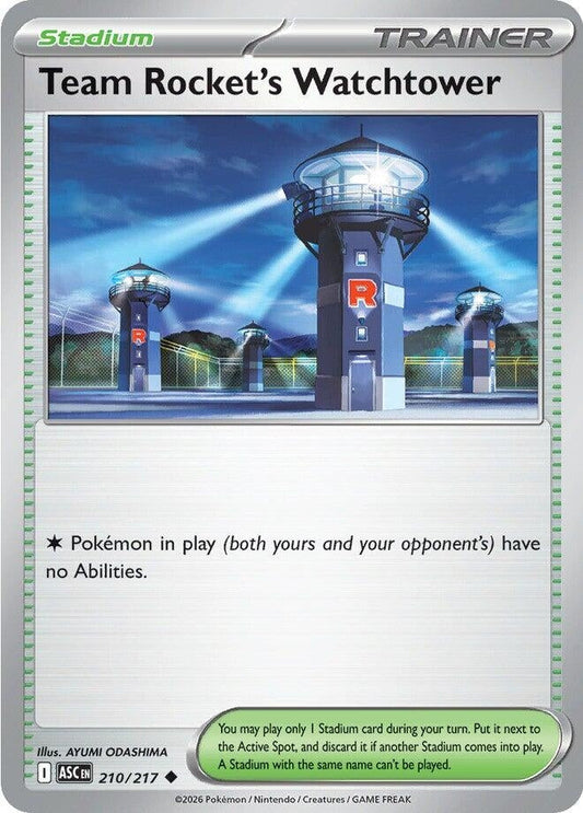 Team Rocket's Watchtower (210/217) (ME: Ascended Heroes)