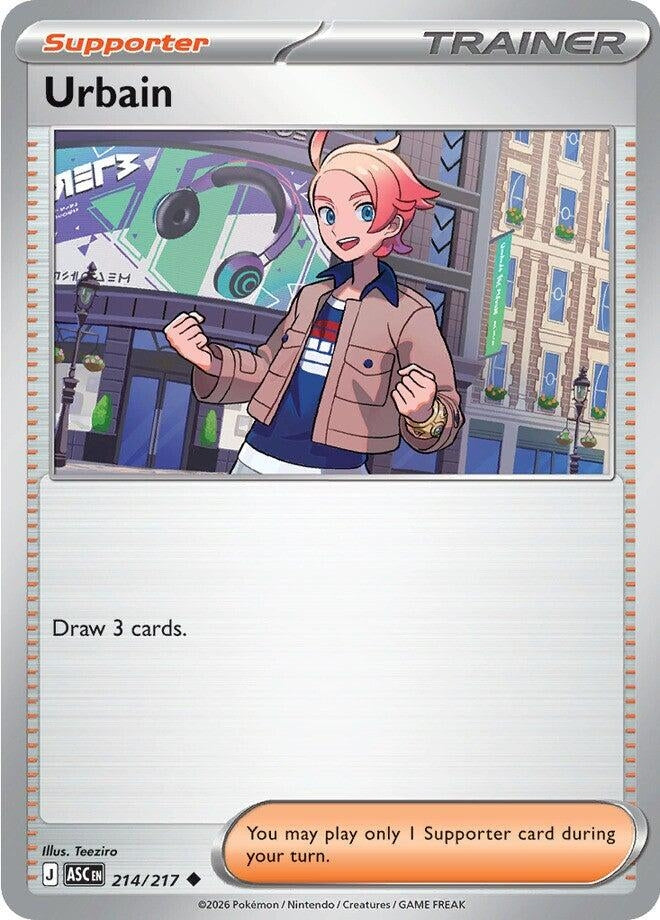 Urbain (214/217) (ME: Ascended Heroes)