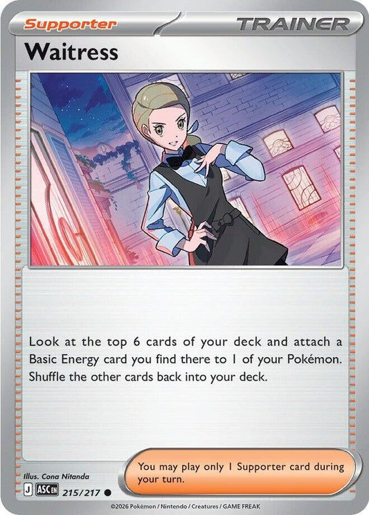 Waitress (215/217) (ME: Ascended Heroes)