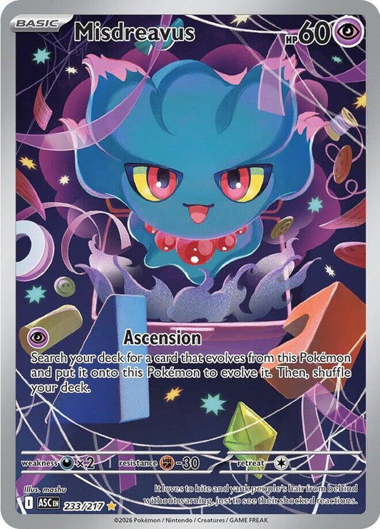 Misdreavus (233/217) (ME: Ascended Heroes)