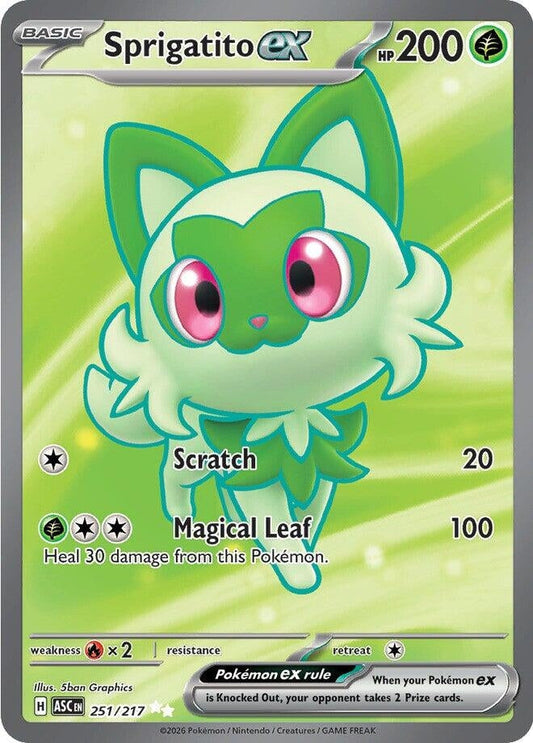 Sprigatito ex (251/217) (ME: Ascended Heroes)