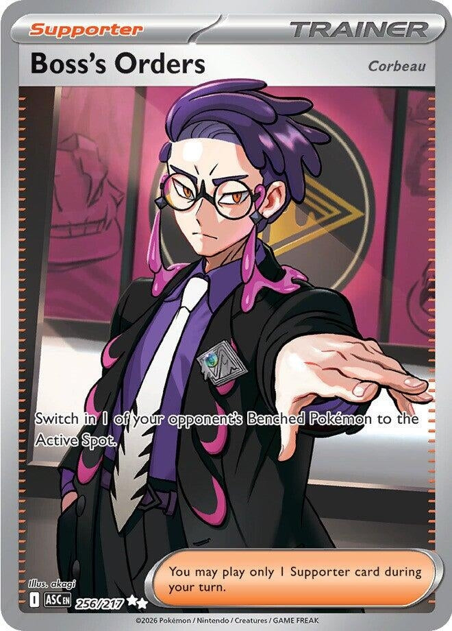 Boss's Orders [Corbeau] (256/217) (ME: Ascended Heroes)