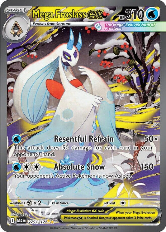 Mega Froslass ex (275/217) (ME: Ascended Heroes)