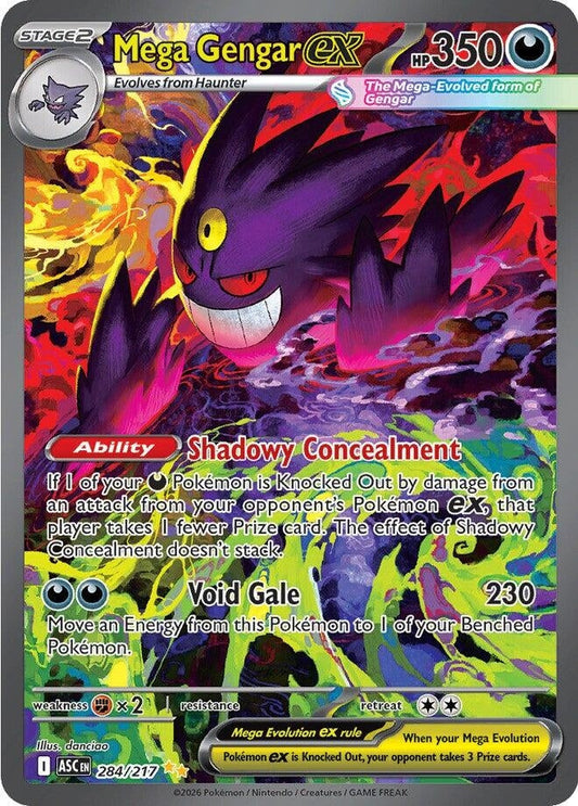 Mega Gengar ex (284/217) (ME: Ascended Heroes)