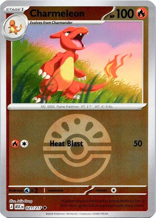 Charmeleon (Friend Ball) (021/217) (ME: Ascended Heroes)