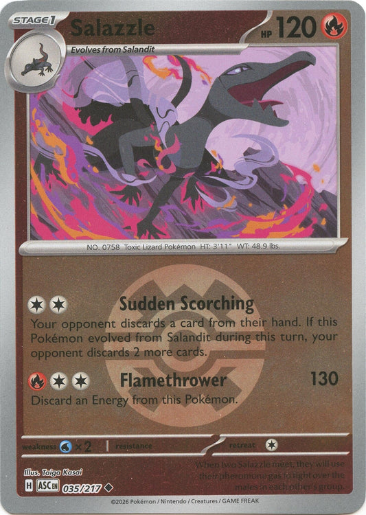 Salazzle - 035/217 (Quick Ball) (035/217) (ME: Ascended Heroes)