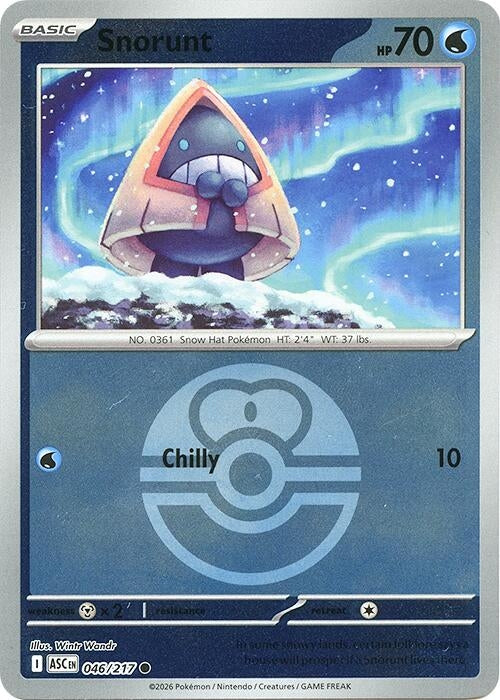 Snorunt - 046/217 (Love Ball) (046/217) (ME: Ascended Heroes)