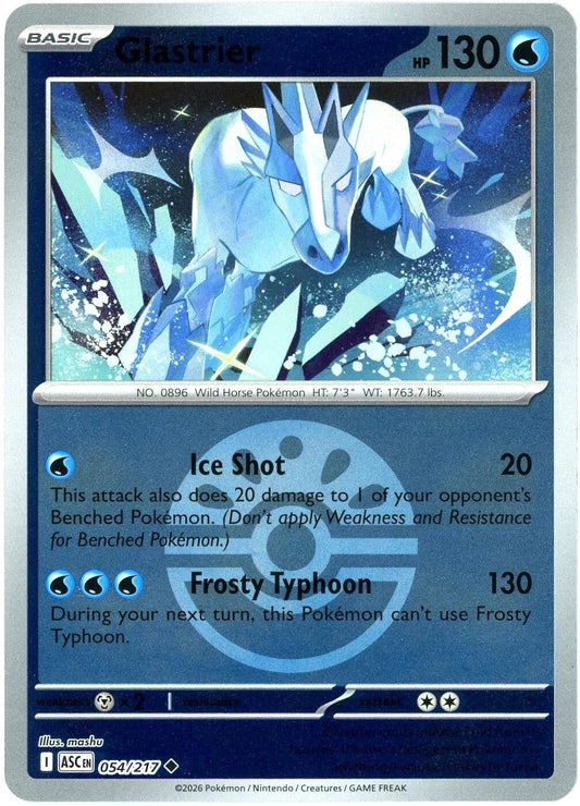 Glastrier (Friend Ball) (054/217) (ME: Ascended Heroes)