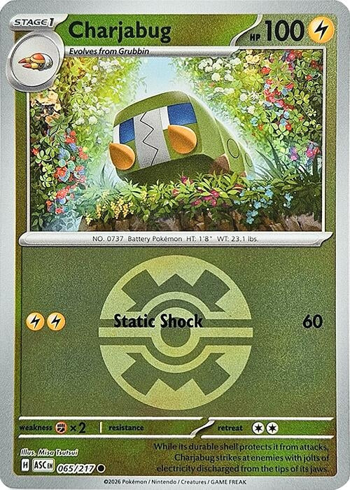 Charjabug (Quick Ball) (065/217) (ME: Ascended Heroes)