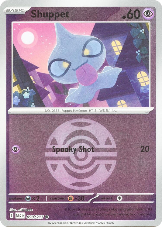 Shuppet (Dusk Ball) (090/217) (ME: Ascended Heroes)