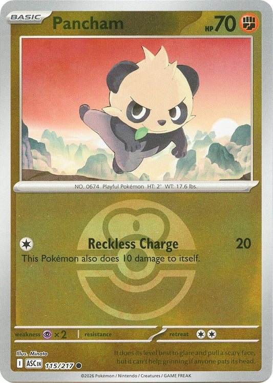 Pancham (Love Ball) (115/217) (ME: Ascended Heroes)